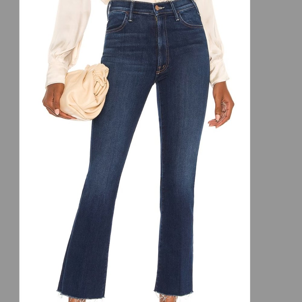 Mother Denim Insider Ankle Fray